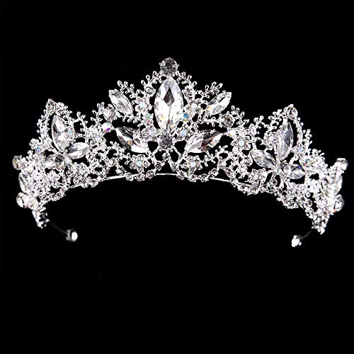 PALAY Women's Tiara Crystal Crowns Rhinestone Queen Tiaras Hair Accessories for Women Girls Princess Tiara for Birthday Prom Bridal Party Halloween Costume Gifts PALAY Women's Tiara Crystal Crowns Rhinestone Queen Tiaras Hair Accessories for Women Girls Princess Tiara for Birthday Prom Bridal Party Halloween Costume Gifts
